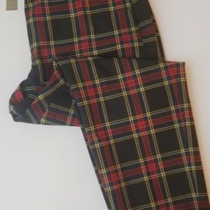 J. Crew Pants Tartan Plaid